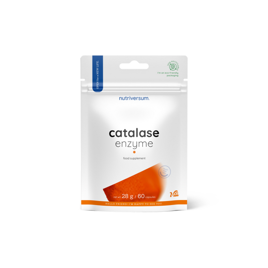 Nutriversum Catalase Enzyme 60 capsules embalagem