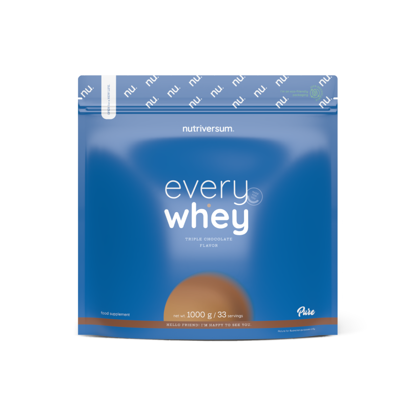 Nutriversum Every Whey 1 kg – White Chocolate & Raspberry (imagem ilustrativa)