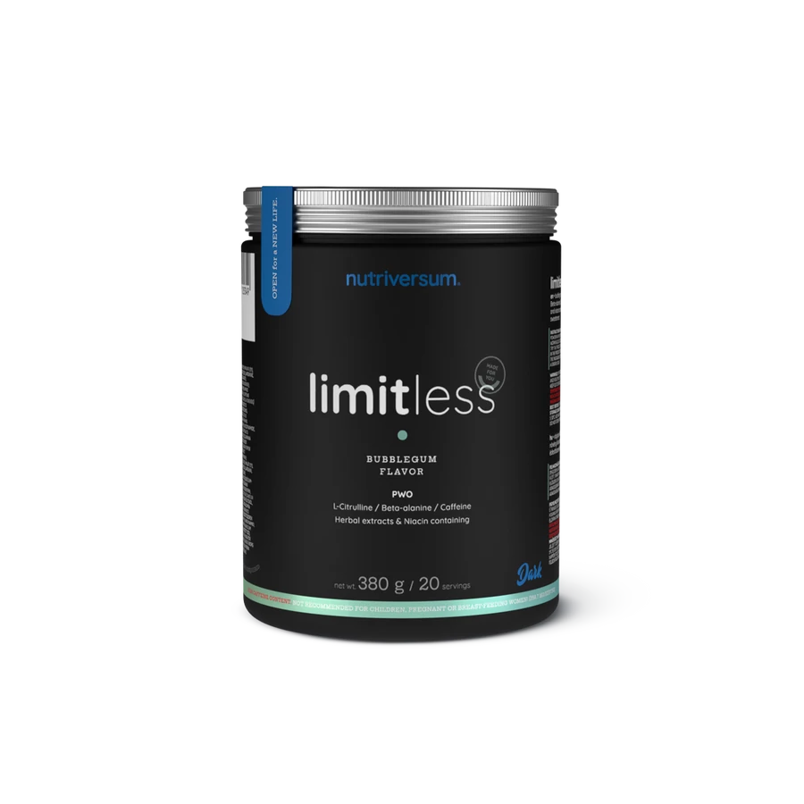 Nutriversum Dark Limitless 380 g – Blueberry
