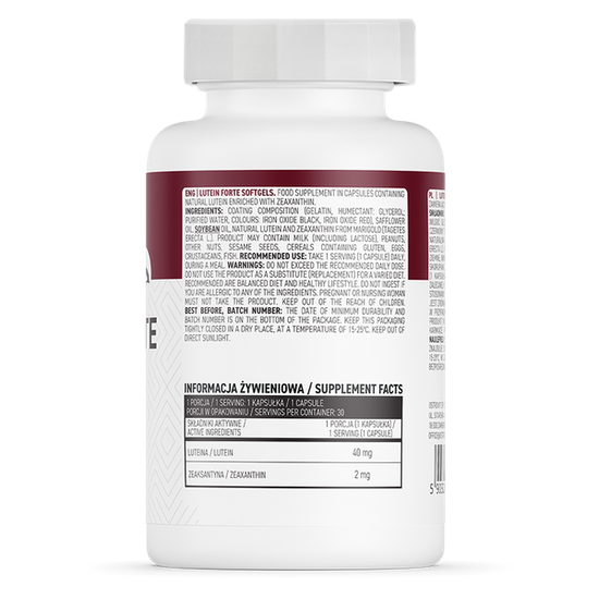 OstroVit Lutein FORTE — 30 softgel capsules
