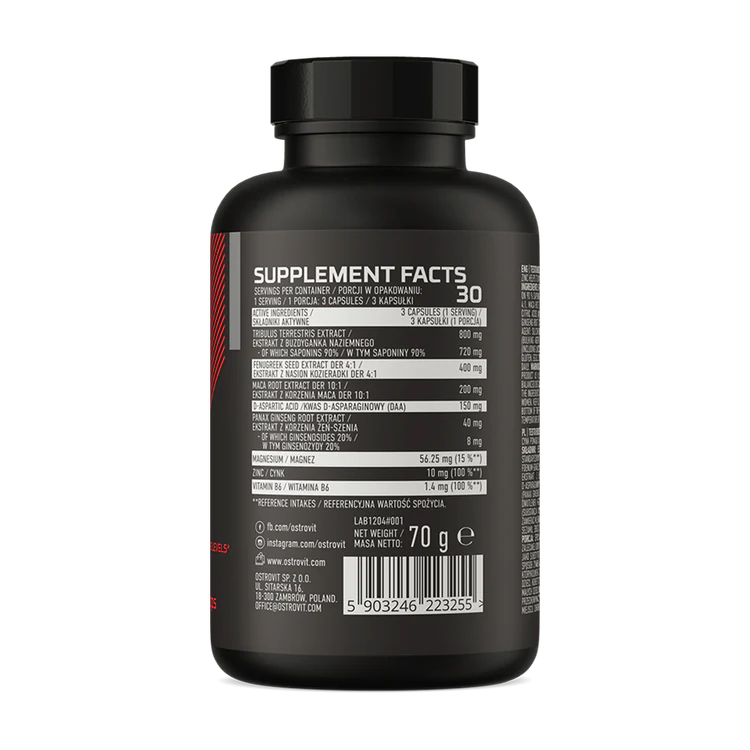 OstroVit Testo Booster — 90 cápsulas