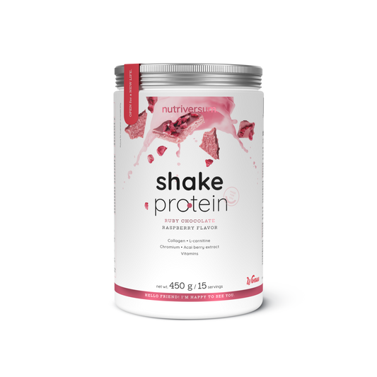 Nutriversum Women Shake Protein 450 g chocolate e framboesa