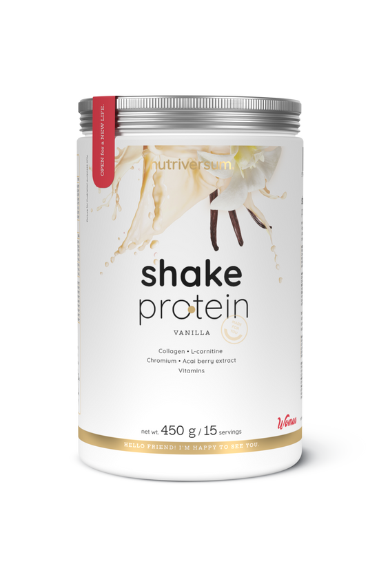 Nutriversum Women Shake Protein 450 g baunilha