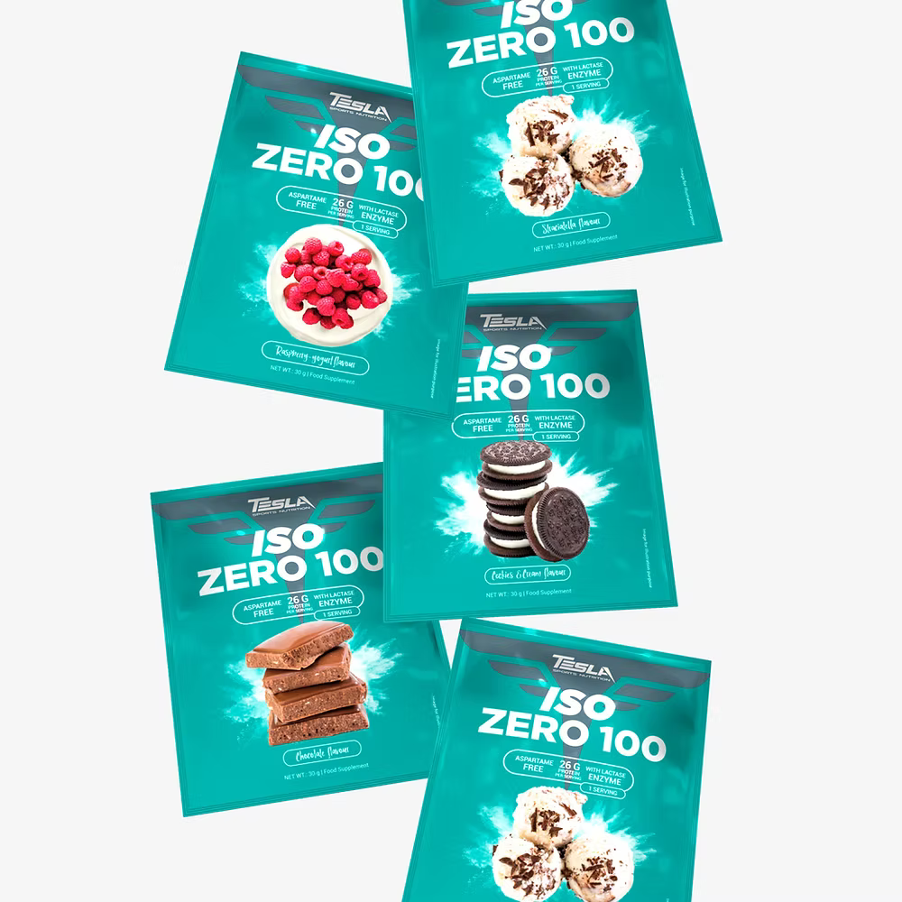 Tesla ISO ZERO 100 – Aislado de proteína de suero 