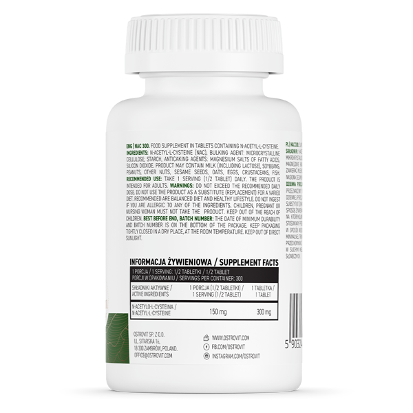 OstroVit NAC 300 mg — 150 comprimidos