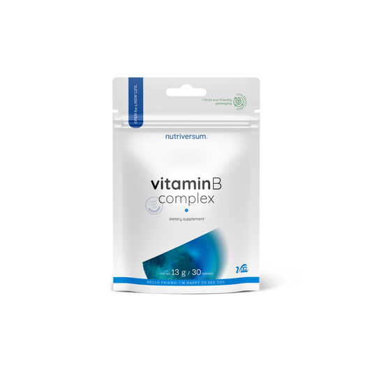 Nutriversum Vitamin B-Complex 30 tablets embalagem