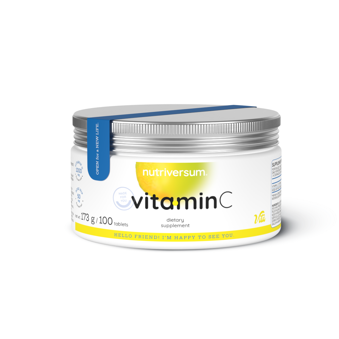 Nutriversum VITA Vitamin C 1000 100 tabs embalagem