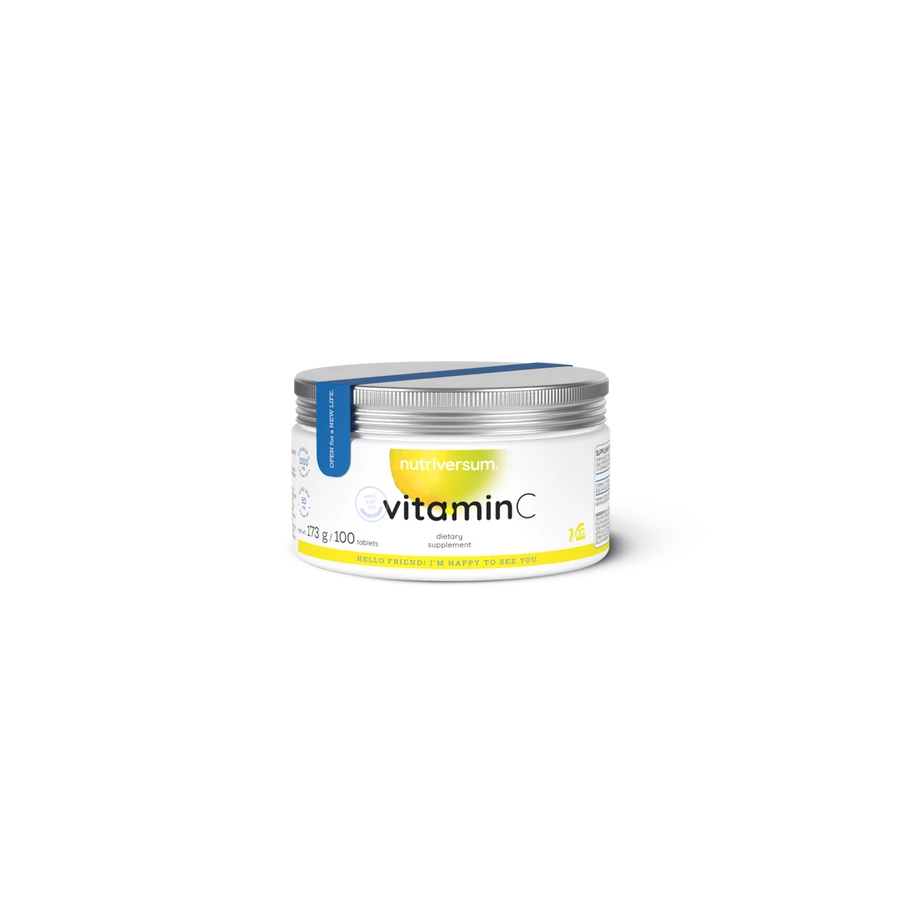 Nutriversum Vitamin C 1000 mg + Rose Hips – 100 tablets